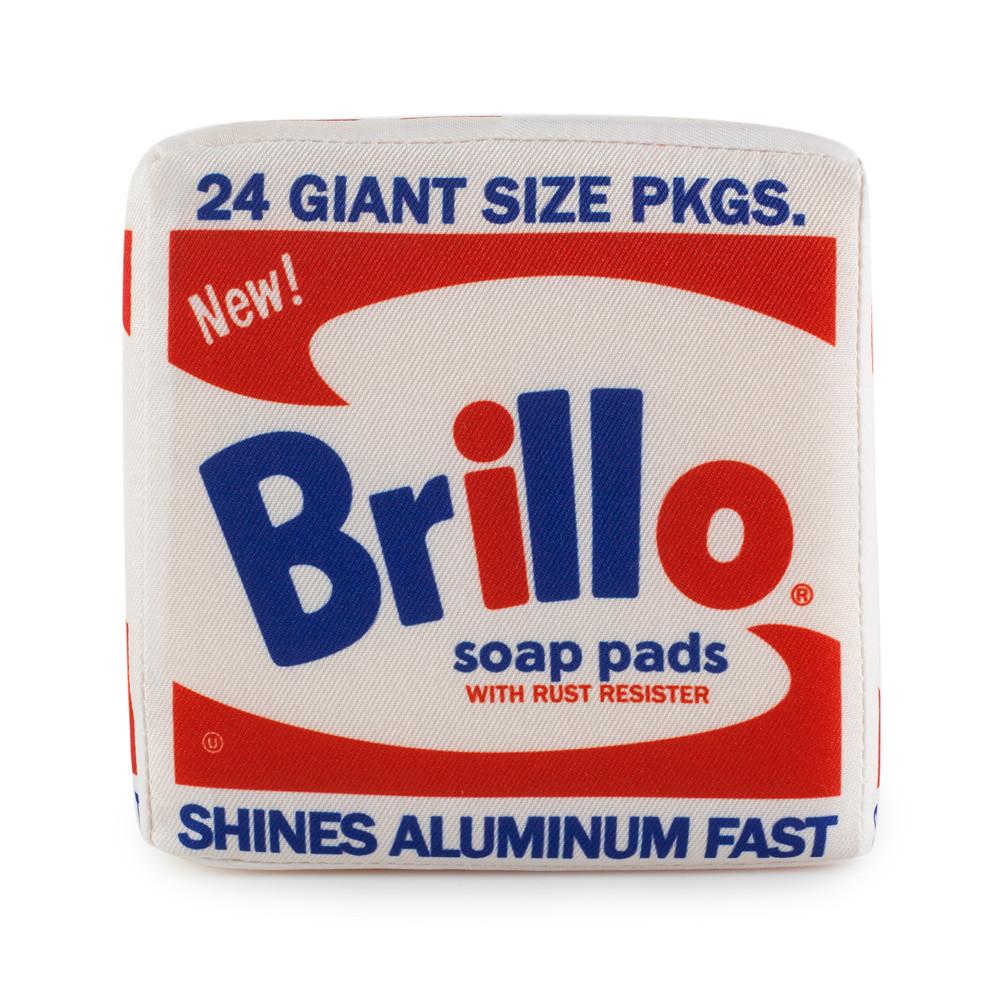Andy Warhol White Brillo Box Pop Art Plush by Kidrobot - Image 3