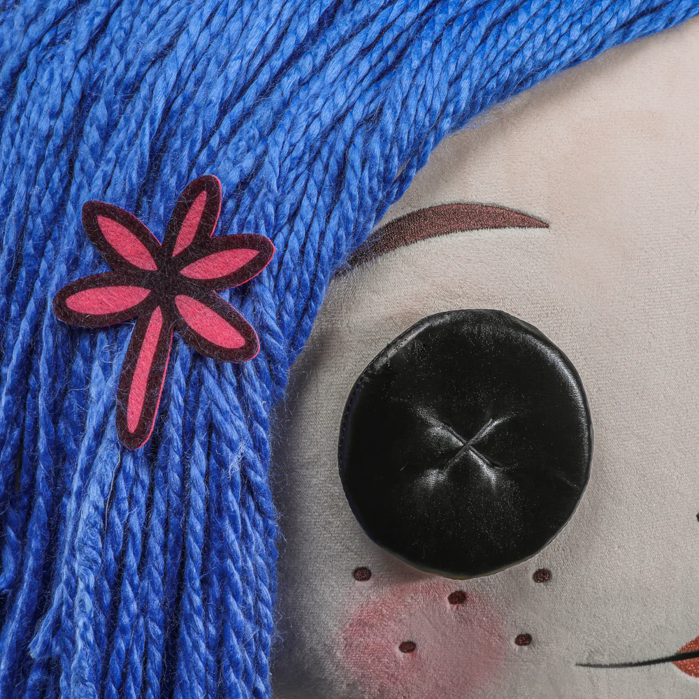 Coraline with Button Eyes 5-foot Life-Size Plush Doll - Image 6