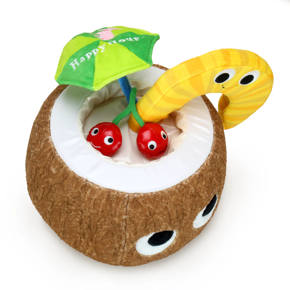 Happy Hour Camile Piña Colada Interactive Plush by Kidrobot - Image 6