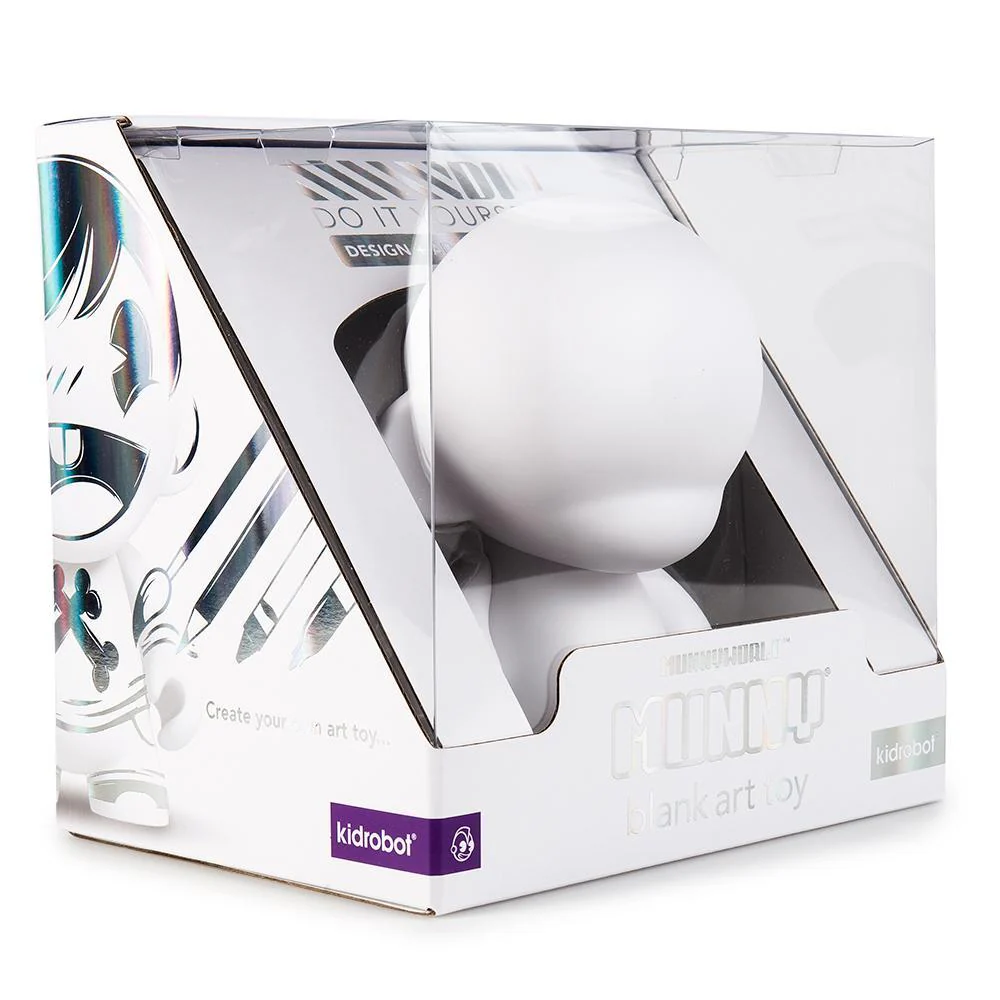 MUNNYWORLD 7" MUNNY Blank Art Toy by Kidrobot - Image 5