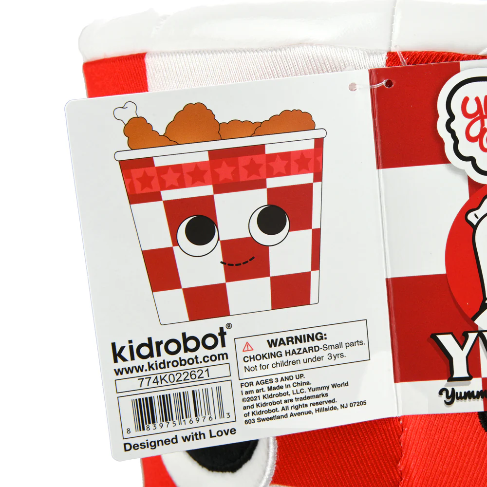 Yummy World Bertha Bucket of Fried Chicken Interactive Plush - Image 12