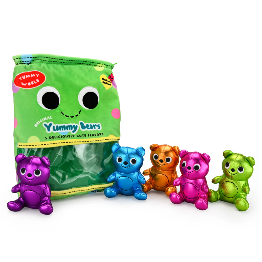 Yummy World Yummy Bears 10" Interactive Plush by Kidrobot - Image 3